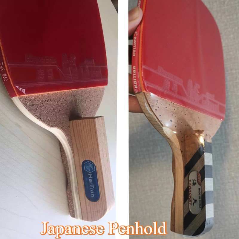 Table Tennis In Japanese - ไม้ปิงปอง Haitian Japanese Penhold ขนาด 8