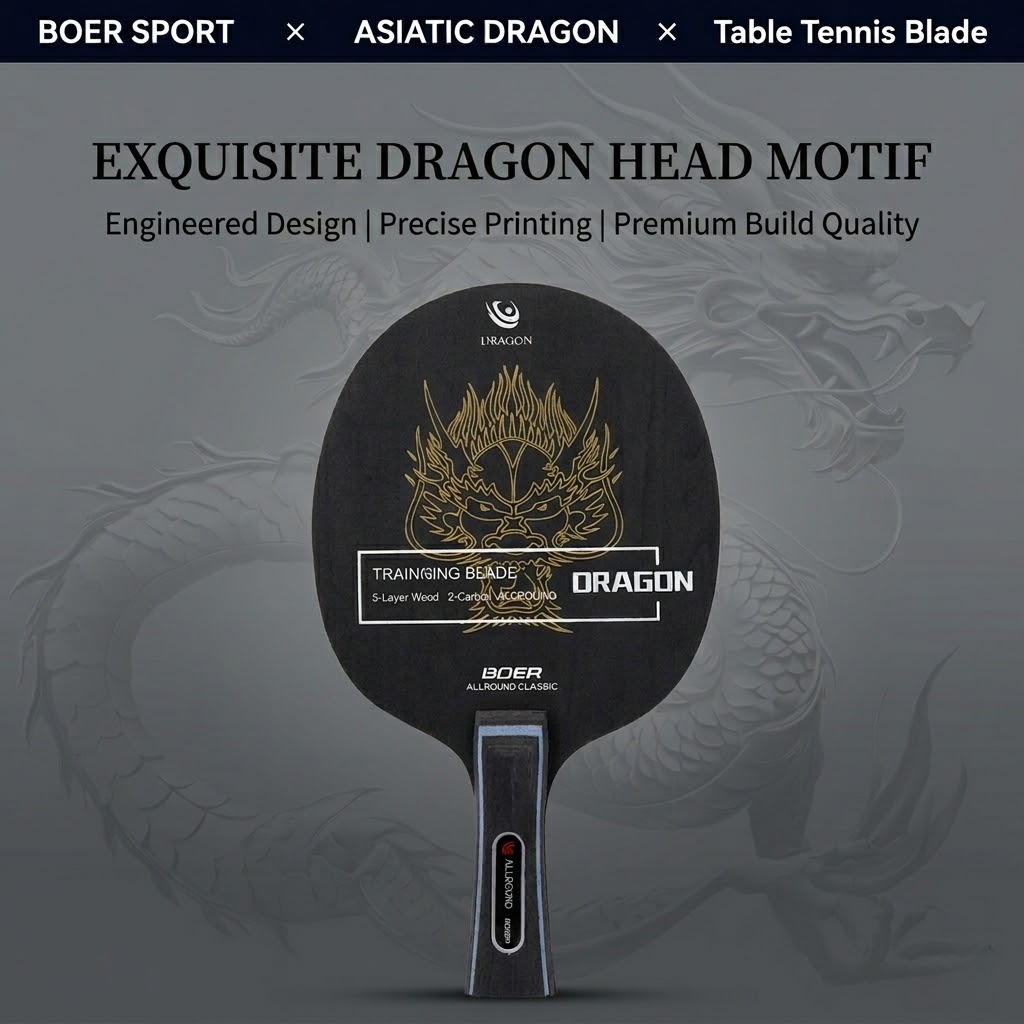 ไม้ปิงปอง Boer Asia Dragon รุ่ - Table Tennis Zhang Jike บทวิจารณ์และราคา