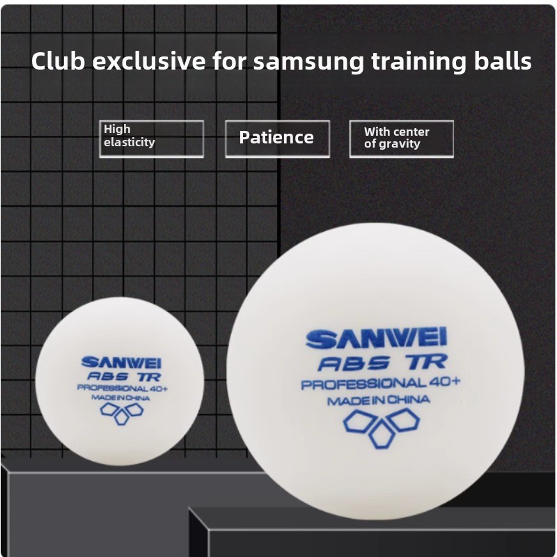 ลูกปิงปองพลาสติก Sanwei New Ma - Table Tennis Olympics บทวิจารณ์และราคา