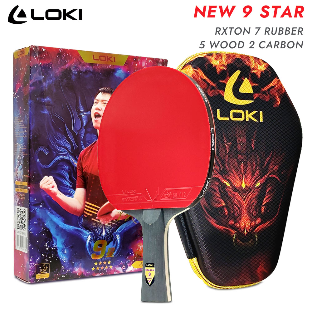 LOKI 9 Star ตารางไม้เทนนิสยี่ห - Table Tennis Zhang Jike บทวิจารณ์และราคา