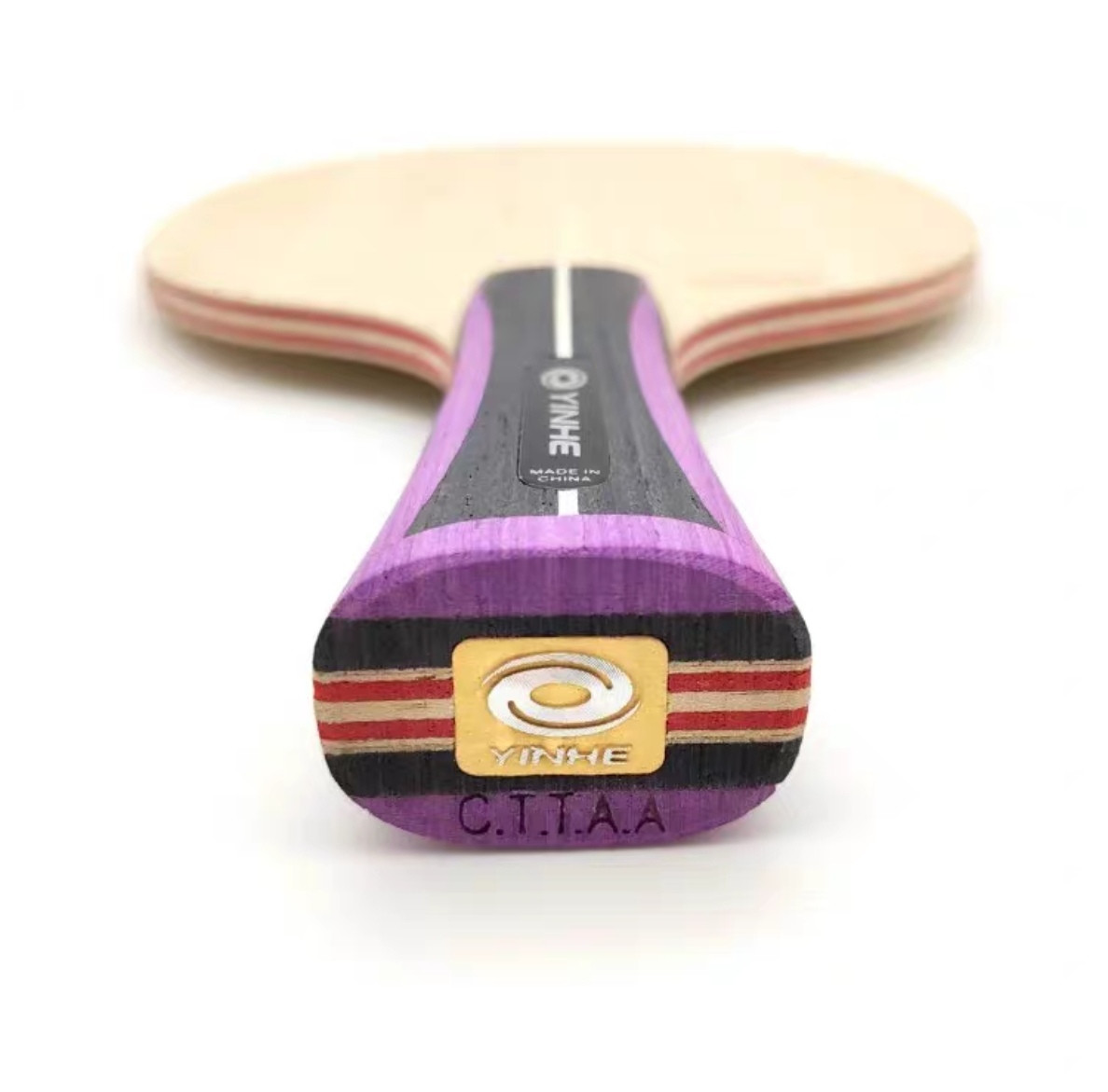 Yinhe ใบปิงปอง 677S มังกรสีม่ว - Table Tennis Zhang Jike บทวิจารณ์และราคา
